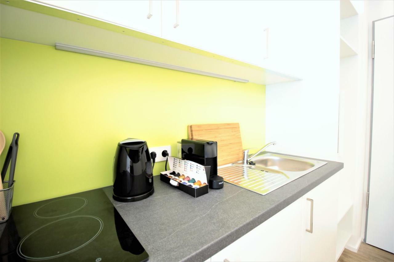 Studio Apartment - Balcony, Netflix, University Hospital Proximity Würzburg Eksteriør billede